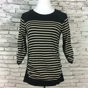METAPHOR Striped Sweater